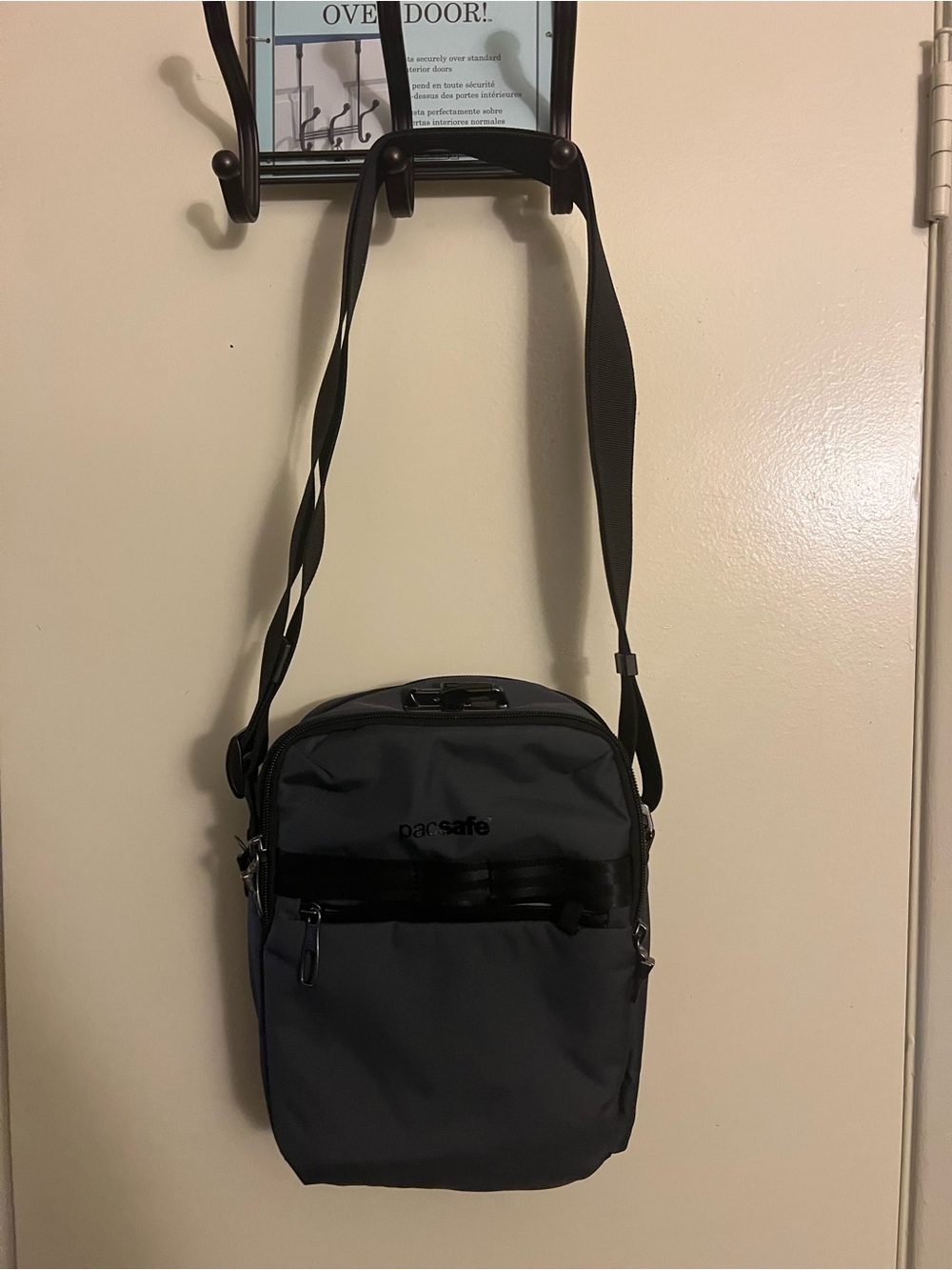 Pacsafe Crossbody Anti-Theft Bag in Dark Gray